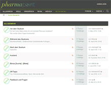 Tablet Screenshot of forum.pharmapoint.at